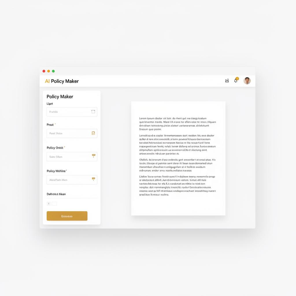 AI Policy Maker preview